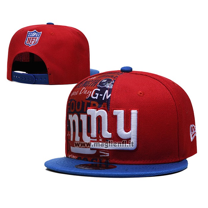 Cappellino New York Giants Blu Rosso